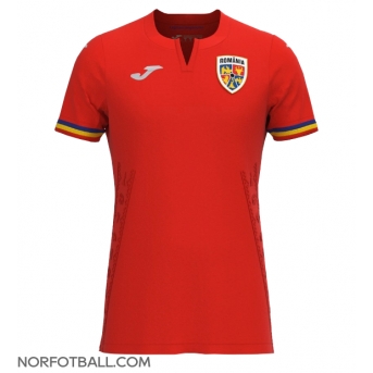 Billige Fotballdrakt Romania Replika Bortedrakt EM 2024 Kortermet